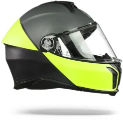 AGV Tourmodular Multi Balance Mat Zwart Geel Fluo Grijs Systeemhelm -Motorfiets Uitrusting Winkel AGV Tourmodular Multi Mplk Balance Matt Black Yellow Fluo Grey.29