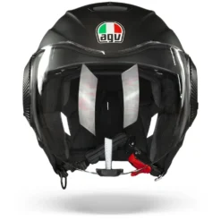 AGV Orbyt Mat Zwart Jethelm -Motorfiets Uitrusting Winkel Agv orbyt matt black.01