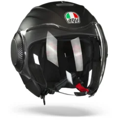 AGV Orbyt Mat Zwart Jethelm -Motorfiets Uitrusting Winkel Agv orbyt matt black.35
