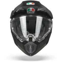 AGV AX9 Glanzend Carbon Adventure Helm -Motorfiets Uitrusting Winkel Agvax9glossycarbon.01