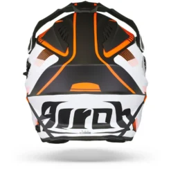 Airoh Commander Boost Mat Oranje Adventure Helm -Motorfiets Uitrusting Winkel Airoh commander boost orange mat.19