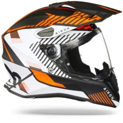 Airoh Commander Boost Mat Oranje Adventure Helm -Motorfiets Uitrusting Winkel Airoh commander boost orange mat.29