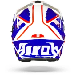 Airoh Commander Boost Wit Blauw Glanzend Adventure Helm -Motorfiets Uitrusting Winkel Airoh commander boost white blue gloss.19