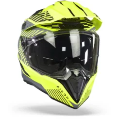 Airoh Commander Boost Mat Geel Adventure Helm -Motorfiets Uitrusting Winkel Airoh commander boost yellow matt.35