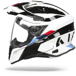 Airoh Commander Skill Wit Glanzend Adventure Helm 10 Airoh Commander Skill Wit Glanzend Adventure Helm -Motorfiets Uitrusting Winkel Airoh commander skill white gloss.11