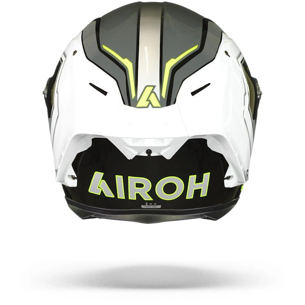 Airoh GP550 S Rush Wit Geel Glanzend Integraalhelm 4 Airoh GP550 S Rush Wit Geel Glanzend Integraalhelm - Afbeelding 4