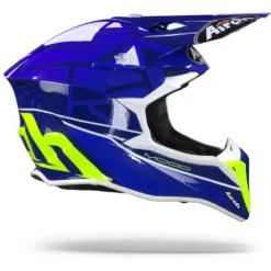 Airoh Wraap Mood Blauw Crosshelm