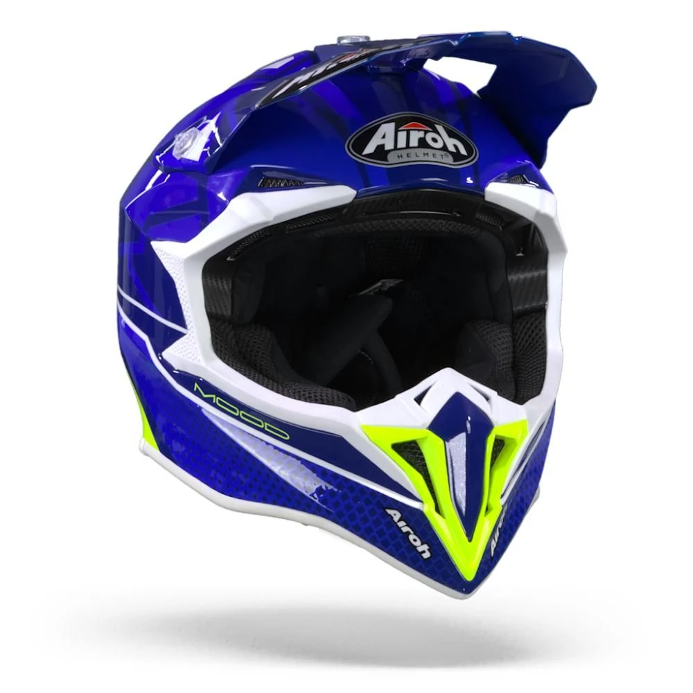 Airoh Wraap Mood Blauw Crosshelm 7 Airoh Wraap Mood Blauw Crosshelm - Afbeelding 7