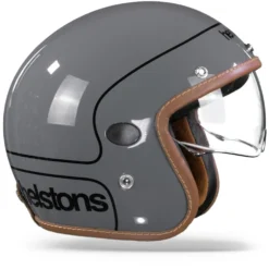 Helstons Corporate Carbon Fiber Grijs Jethelm -Motorfiets Uitrusting Winkel HelstonsCorporateGrey.29