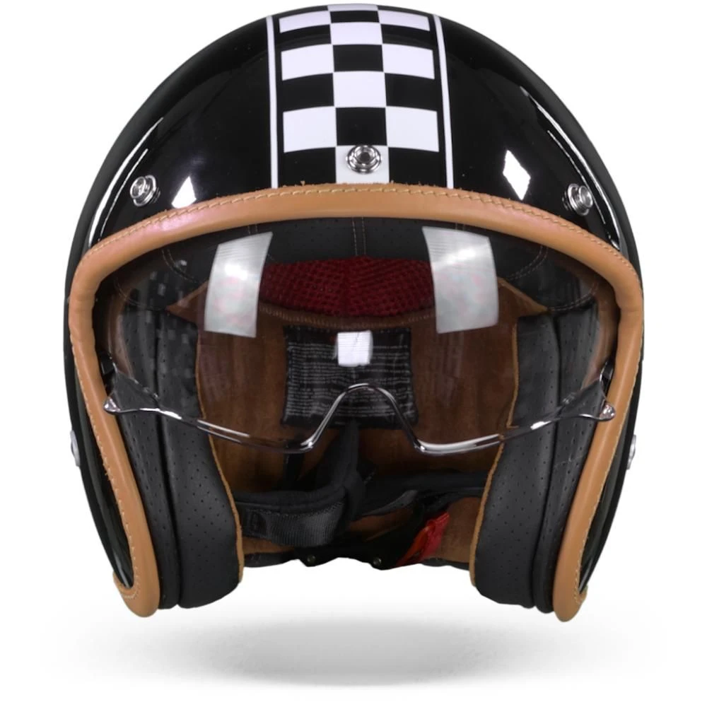 Helstons Flag Carbon Fiber Black Jethelm 3 Helstons Flag Carbon Fiber Black Jethelm - Afbeelding 3