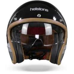 Helstons Mora Carbon Fiber Black Jethelm -Motorfiets Uitrusting Winkel HelstonsMoraBlack.01