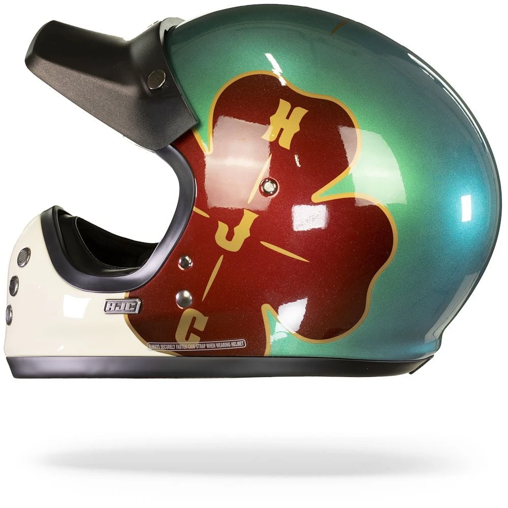 HJC V60 Ofera Groen Rood MC4 Integraalhelm 4 HJC V60 Ofera Groen Rood MC4 Integraalhelm - Afbeelding 4