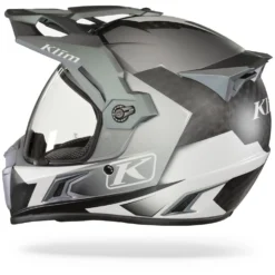 Klim Krios Pro Charger Grijs Adventure Helm -Motorfiets Uitrusting Winkel Klim krios pro helmet ece charger gray.11