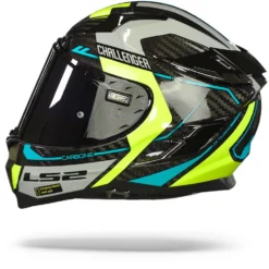 LS2 FF327 Challenger Ct2 Thorn H-V Geel Integraalhelm