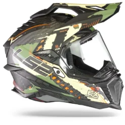 LS2 MX701 C Explorer Extend Mat Military Groen Adventure Helm -Motorfiets Uitrusting Winkel Ls2 mx 701 c explorer extend matt military green.29