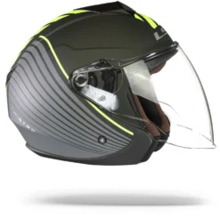 LS2 OF573 Twister II Luna Mat Zwart Titanium Jethelm -Motorfiets Uitrusting Winkel Ls2 of 573 twister II luna matt black titanium.29