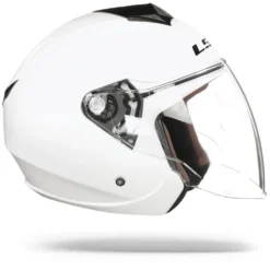 LS2 OF573 Twister II Single Mono Glanzend Wit Jethelm 11 LS2 OF573 Twister II Single Mono Glanzend Wit Jethelm -Motorfiets Uitrusting Winkel Ls2 of573 twister II single mono gloss white.29