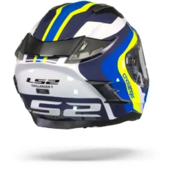 LS2 FF327 Challenger Galactic Glans Wit Geel Blauw Integraalhelm 8 LS2 FF327 Challenger Galactic Glans Wit Geel Blauw Integraalhelm -Motorfiets Uitrusting Winkel Ls2 ff327 challenger galactic white yellow blue.22