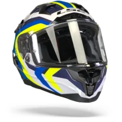 LS2 FF327 Challenger Galactic Glans Wit Geel Blauw Integraalhelm 9 LS2 FF327 Challenger Galactic Glans Wit Geel Blauw Integraalhelm -Motorfiets Uitrusting Winkel Ls2 ff327 challenger galactic white yellow blue.34