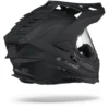 LS2 MX701 Explorer Solid Mat Zwart Adventure Helm