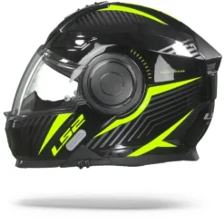 LS2 FF902 Scope Skid Zwart Hi-Vis Yellow Systeemhelm -Motorfiets Uitrusting Winkel Ls2ff902scopeskidblackhivisyellow.11