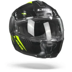 LS2 FF902 Scope Skid Zwart Hi-Vis Yellow Systeemhelm -Motorfiets Uitrusting Winkel Ls2ff902scopeskidblackhivisyellow.35