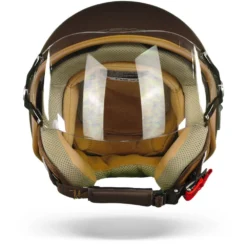 Nexx SX.60 Jazzy Brown Choc Mat Jethelm -Motorfiets Uitrusting Winkel Nexx Sx60 Jazzy Brown Choc Mt.01