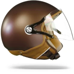 Nexx SX.60 Jazzy Brown Choc Mat Jethelm -Motorfiets Uitrusting Winkel Nexx Sx60 Jazzy Brown Choc Mt.29