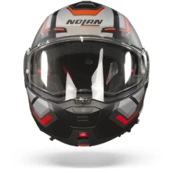 Nolan N100-5 Upwind N-Com 58 Systeemhelm -Motorfiets Uitrusting Winkel Nolan n100 5 upwind n com 58.01