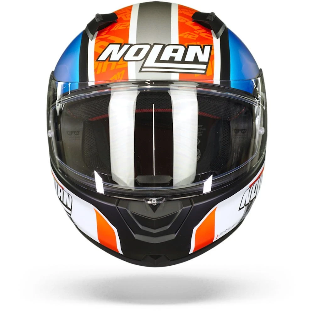 Nolan N60-6 Gemini Replica 44 A. Rins Mat Zwart Integraalhelm 6 Nolan N60-6 Gemini Replica 44 A. Rins Mat Zwart Integraalhelm - Afbeelding 6