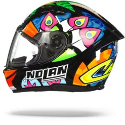 Nolan N60-6 Gemini Replica 47 C. Davies Metal Zwart Integraalhelm -Motorfiets Uitrusting Winkel Nolan n60 6 gemini replica 47.11