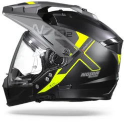 Nolan N70-2 X Bungee N-Com 036 Multihelm -Motorfiets Uitrusting Winkel NolanN702XBungeeFlatBlack36.11