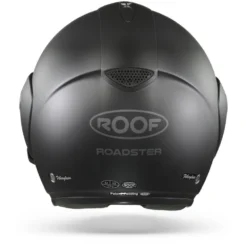 ROOF Roadster Iron Mat Zwart Zwart Jethelm 10 ROOF Roadster Iron Mat Zwart Zwart Jethelm -Motorfiets Uitrusting Winkel Roof roadster iron mat black black.19