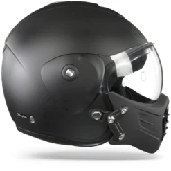 ROOF Roadster Iron Mat Zwart Zwart Jethelm