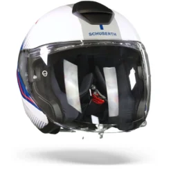 Schuberth M1 Pro Mercury Wit Blauw Jethelm -Motorfiets Uitrusting Winkel Schuberth m1 pro murcury white blue.35