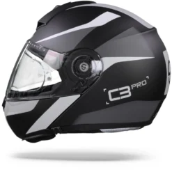Schuberth C3 Pro Sestante Zwart Grijs Systeemhelm 10 Schuberth C3 Pro Sestante Zwart Grijs Systeemhelm -Motorfiets Uitrusting Winkel SchuberthC3ProSestanteGrey.11