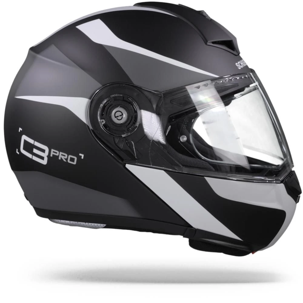 Schuberth C3 Pro Sestante Zwart Grijs Systeemhelm 1 Schuberth C3 Pro Sestante Zwart Grijs Systeemhelm