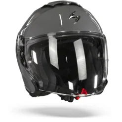 Scorpion EXO-S1 Solid Cement Grijs Jethelm 8 Scorpion EXO-S1 Solid Cement Grijs Jethelm -Motorfiets Uitrusting Winkel Scorpion Exo S1 Solid Cement Grey.35