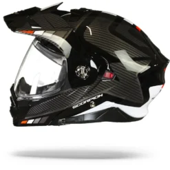 Scorpion ADX-2 Camino Zwart-Silver-Rood Adventure Helm -Motorfiets Uitrusting Winkel Scorpion adx 2 camino black silver red.11
