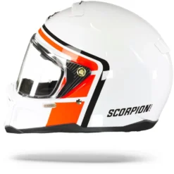 Scorpion EXO-HX1 Nostalgia Wit-Rood-Zwart Integraalhelm -Motorfiets Uitrusting Winkel Scorpion exo hx1 nostalgia white red black.11