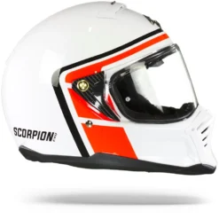 Scorpion EXO-HX1 Nostalgia Wit-Rood-Zwart Integraalhelm -Motorfiets Uitrusting Winkel Scorpion exo hx1 nostalgia white red black.29