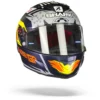 Shark Race-R Pro GP Oliveira Signature Mat Blauw Zilver Wit BSW Integraalhelm