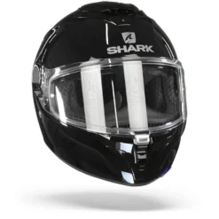 Shark Spartan GT Blank Bcl. Micr. Zwart Blk Integraalhelm -Motorfiets Uitrusting Winkel Shark spartan gt blank bcl micr.black blk.35