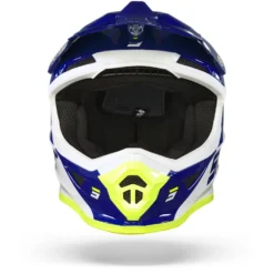 SHOT Furious Chase Navy Glanzend Crosshelm -Motorfiets Uitrusting Winkel Shot furious chase navy glossy.01