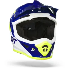 SHOT Furious Chase Navy Glanzend Crosshelm -Motorfiets Uitrusting Winkel Shot furious chase navy glossy.35