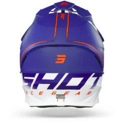 SHOT Furious Raw 3.0 Navy Rood Mat Crosshelm -Motorfiets Uitrusting Winkel Shot furious raw 3.0 navy red matt.19