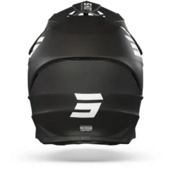 SHOT Furious Solid Zwart Mat 2.0 Crosshelm -Motorfiets Uitrusting Winkel Shot furious solid matt black 2.0.19
