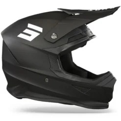 SHOT Furious Solid Zwart Mat 2.0 Crosshelm -Motorfiets Uitrusting Winkel Shot furious solid matt black 2.0.29