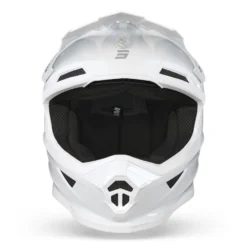 SHOT Furious Solid Wit Glanzend 2.0 Crosshelm -Motorfiets Uitrusting Winkel Shot furious solid white glossy 2.0.01