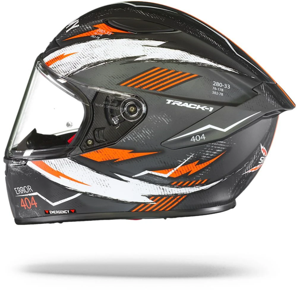 Suomy Track 1 404 Donker Grijs Integraalhelm 4 Suomy Track 1 404 Donker Grijs Integraalhelm - Afbeelding 4